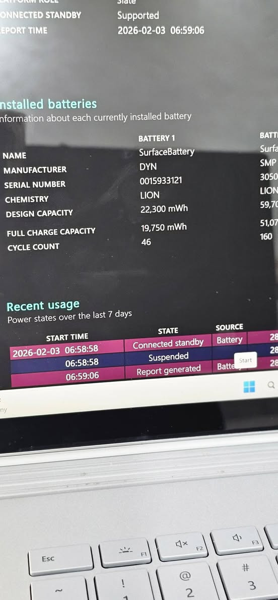 لـ محبين سيرفس Surface Book 3💎🔥
ارخص وانسب الاسعار 😎💰
مواصفات ممتازه.: 
core i 7 جيل عاشر
🔥(Ram) 32 سلاسه تامة في تعدد المهام
💎(SSD) 1T سريع جدا
كارت شاشه خارجي 6GBمنفصل 🔴💻
Gtx 1660Ti 
وركزلي 🔥👌🏻: مشحون 46 شحنه فقطططط 😎🔥🔥
يعني بطاريته فول 🔥💎. 
×ضمان 10ايام 
ضماننا فول اخذ وانت مرتاح 🙂‍↕️👍🏻
×توصيل  لجميع المحافظات ومجاااااني 
تواصل خاص او على الرقم ***********
