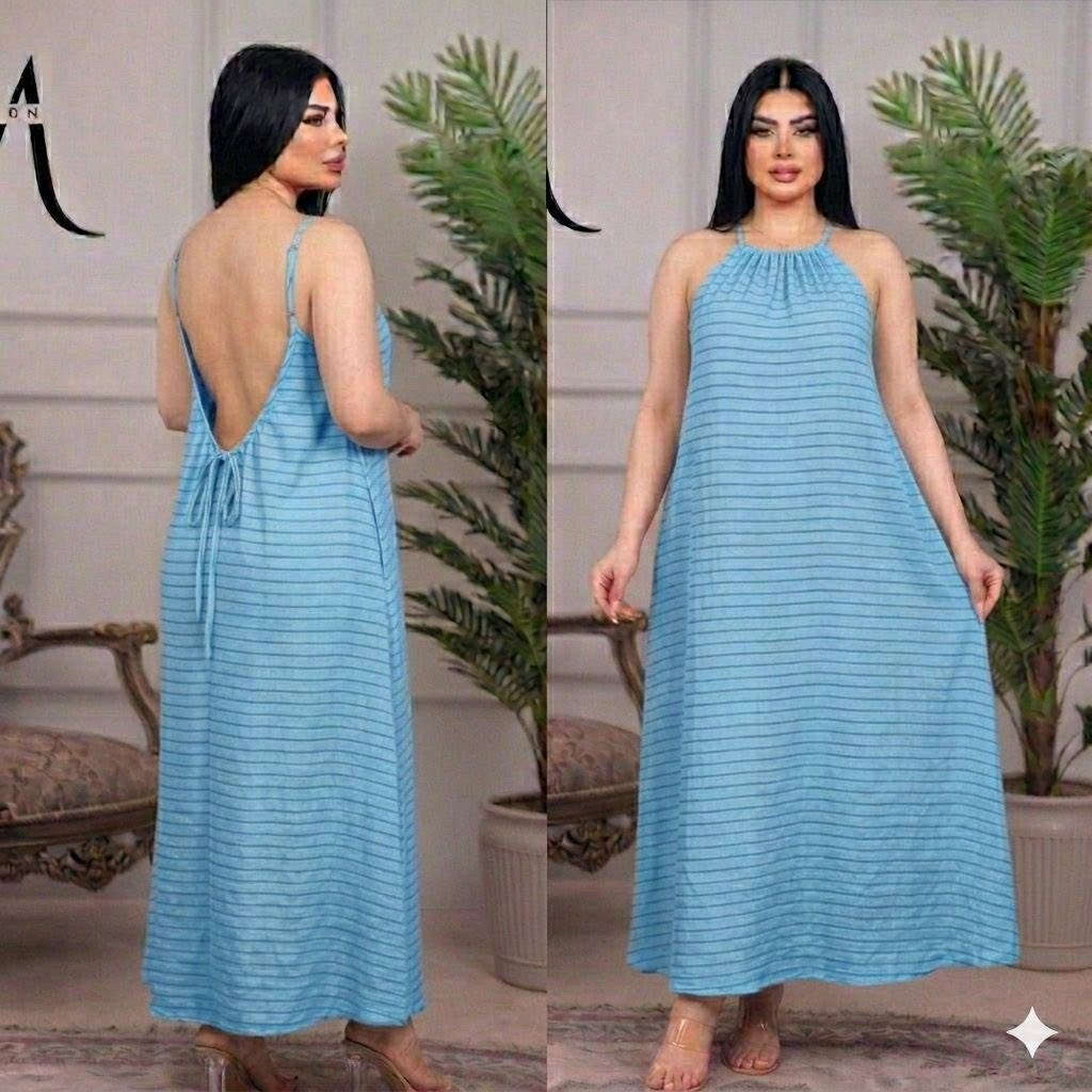 بسم الله الرحمن الرحيم
اللهم صل وسلم على نبينا محمد وآل محمد 
فستان نسائي 👗✨
خامة مارينا  شرط الفحص  بالأمكان التحكم بارتفاع الفستان من الظهر من خلال الحزام المربوط ✅
فري سايز حد  يلبس جميع القياسات 📏
توصيل جميع المحافظات


**إذا كنت صاحب هذا الإعلان وتريد حذفه لأي سبب، رجاءا أرسل رسالة إلى الدعم الفني**