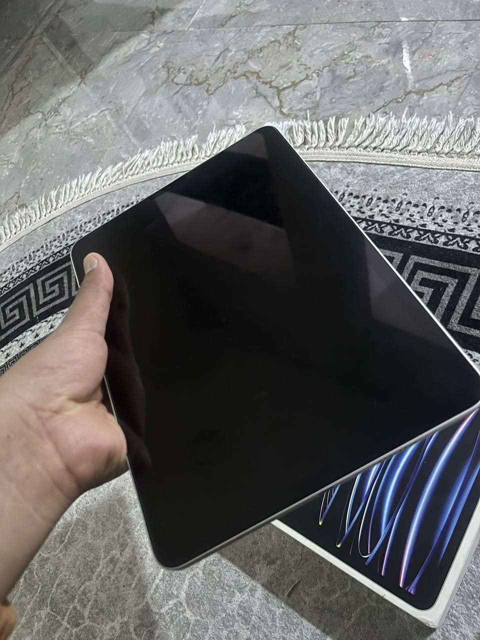 سلام عليكم ايباد 11 برو m2 جيل الرابع 2022
نضافه 100‎%‎100 بطاريه 93 ذاكره 256 جهاز بحاله الوكاله شخط مابي كامل هوه وملحقاته سعر 820 مكاني بغداد حسينيه راشديه ***********
