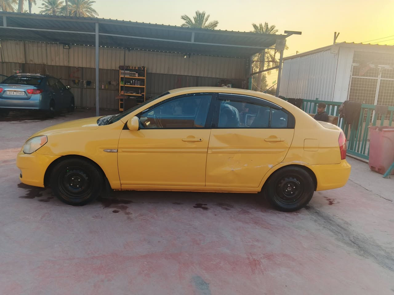 سلام وعليكم
اكسنت 2008صفره بسمي محرك 1600محرك و كير  خير من الله  تبريد شغال رقمه بغداد  ٧٠بيه ضريه بل باب خلف سايق ***********
