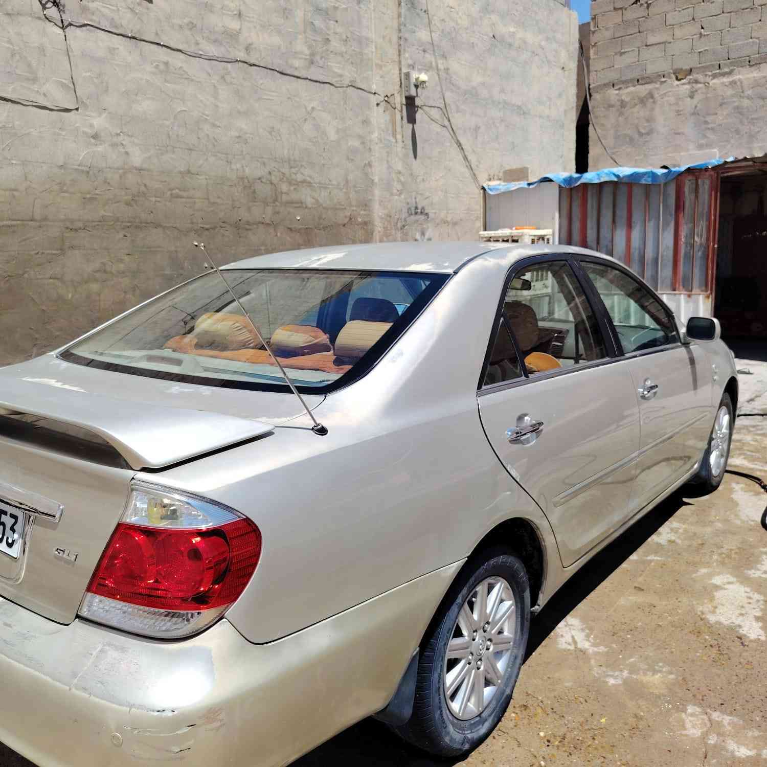 سلام عليكم كامري محرك 2400 خابطه مي ودهن صبغ صفحة بدون دواخل موديل ٢٠٠٦ خليجي تبريد كهربائيات كلها شغاله شاشه السياره بيه جراد عنوان صلاح الدين سامراء الموشراي لايعلق اني مكلف بنشر اتصل عل رقم صاحبه ***********
