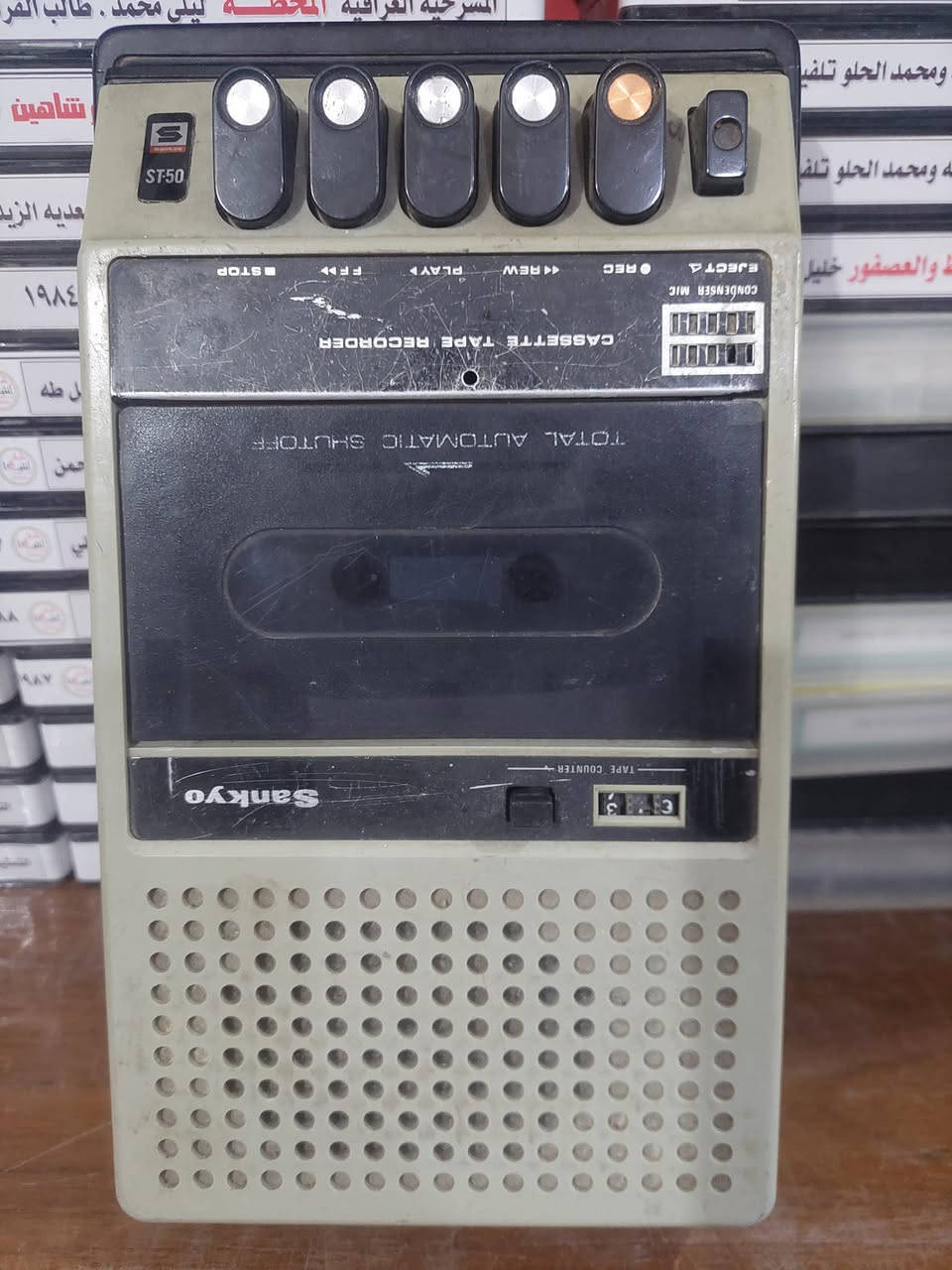 مسجل سانكيو ياباني غني عن التعريف شغال مابي كل نقص السعر على الخاص ***********
