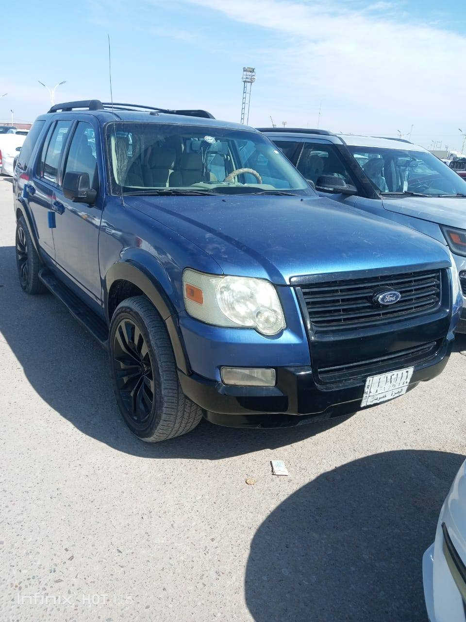 السلام عليكم ورحمة الله وبركاته 
فورد اكسبلورر موديل 2009 السياره مصبوغة صبغ عام السياره نص فول فتحه سقف وشاشه وتحكمات ستيرن تبريد شغال كير مكينه خير من الله لايت زنون تايرات جدد ويل حجم 20 مال جارجر السعر 95ورقه وبيها مجال للأستفسار
*********** واتساب
*********** واتساب
