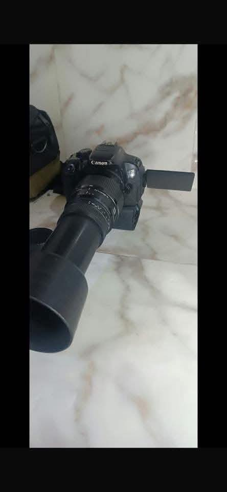 مكلف بالنشر…كامره كانون 700D مع كامل ملحقاته
زوم رياضي✅

جنطه✅

حزام✅

شاحنه بطاريه✅

رام ✅

عدسه رياضي ✅
للبيع او مراوس 

***********
