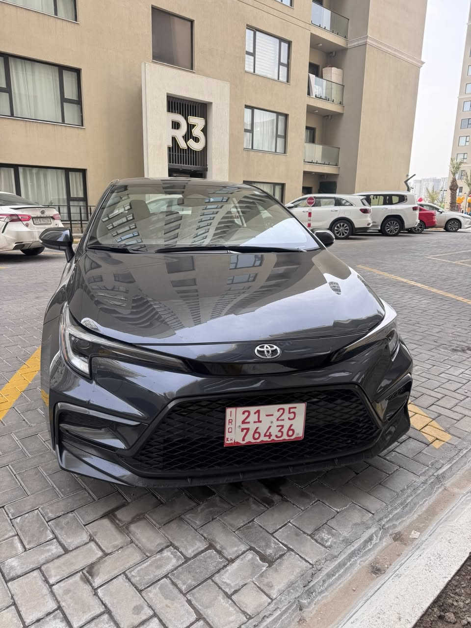 كورلا 2024
مواصفات SE 
السياره رقم كاتي تترقم جميع المحافظات الشماليه باسم المشتري مباشر
تكلفه الرقم 10 ورقات
بصمه
لون سمنتي مميز
رادارات
ويل كب 
محرك 2000
وباقي المواصفات 
السياره دخول جديد كلشي ع وضع الشركة
حادث جاملغ خلفي وباب 
بجم كبس 
السعر 149
***********
بغداد حي الحسين
