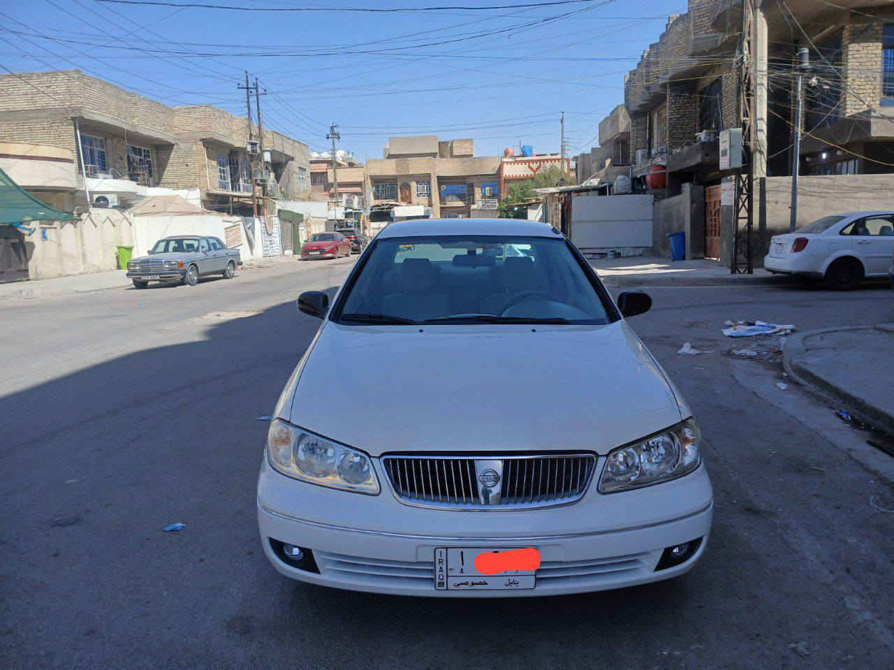 السلام عليكم
سيارة نيسان سني 2005 ياباني اصلي
سيارة جاهزة محرك كير تبريد كهربائيات صدر جديد جام كهربائي 
السيارة باسمي رقمها بابل مميز من اربع أرقام
مكاني بغداد
السعر ٧٨ الاتصال على الرقم ***********
