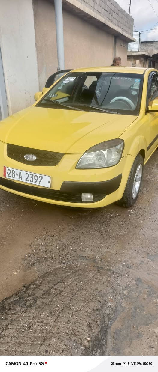 كيا ريو 2008 امريكي السعر 85  رقم ***********
