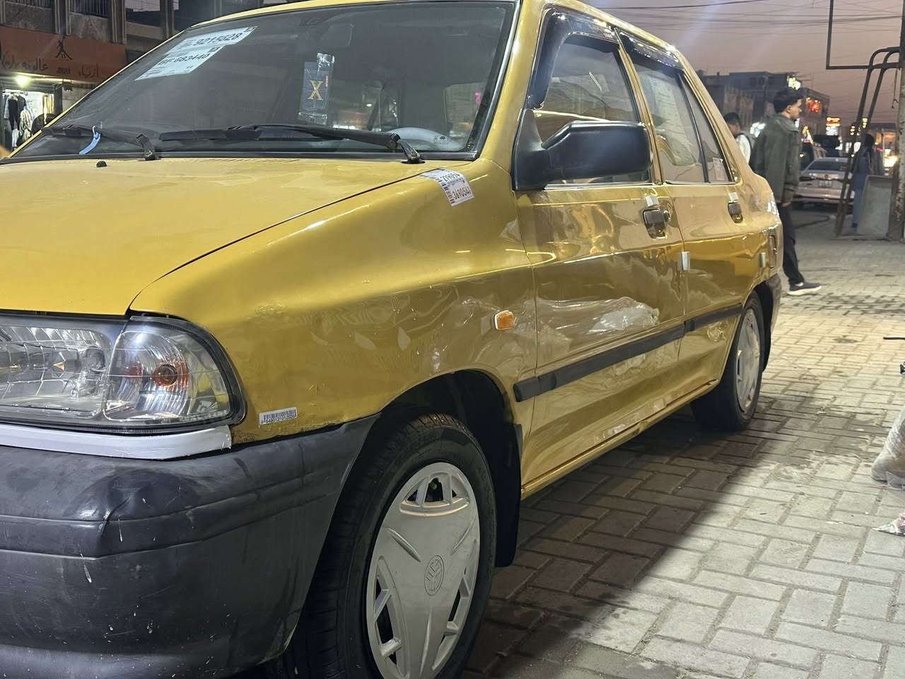 السلام وعليكم سايبا 2016 مكفوله كفاله عامه السياره كير ومحرك وحداديه كله كفاله صدر خلفي امامي جديد تخم تاير جديد السياره مدوشمه عام مصفره هيه وغرامات السعر 40 مكاني بغداد البياع شرطه الخامسه الرقم ***********
