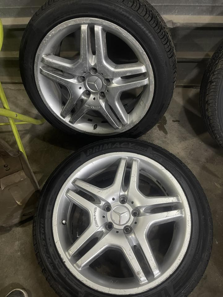 👈 التفاصيل كاملة بالفيديو 👉
السلام عليكم اخوان ويلات AMGقياس 18 اصليات اصليات ثين منهن لالحيم ولاعواج والباقيات بيهن لحيم بسيط وياهن تايراتهن زوج جدد بالشعافير وزوج نظاف حيل اخوان الويلات معروف سعرهن بالسوك والكل تدري بيهن غاليات كلش بس جاي ابيعهن بسعر التايرات وسعرهن النهائي 300$ 
مكاني بغداد ورقم تليفوني ***********
