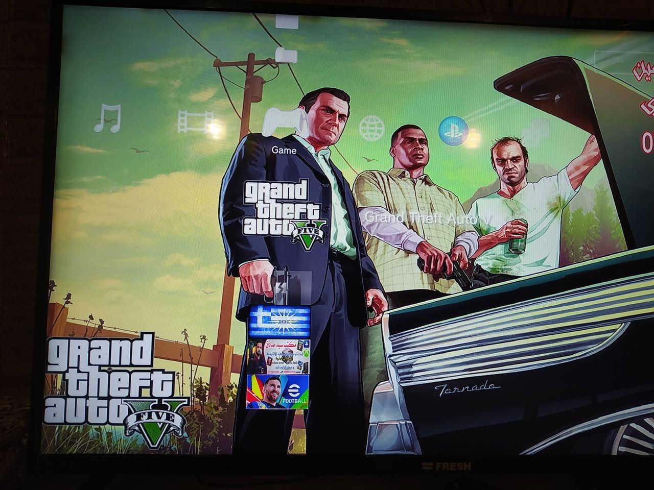 بلي 3 اسلم مهكر للبيع مع جويستكات عدد 2 مع هارد خارجي عدد الالعاب 45 لعبه جهاز نضيف مستخدم مفتوح لغرض التنضيف السعر 130 وبي مجال قليل للاستفسار اكثر رقم الهاتف ***********
