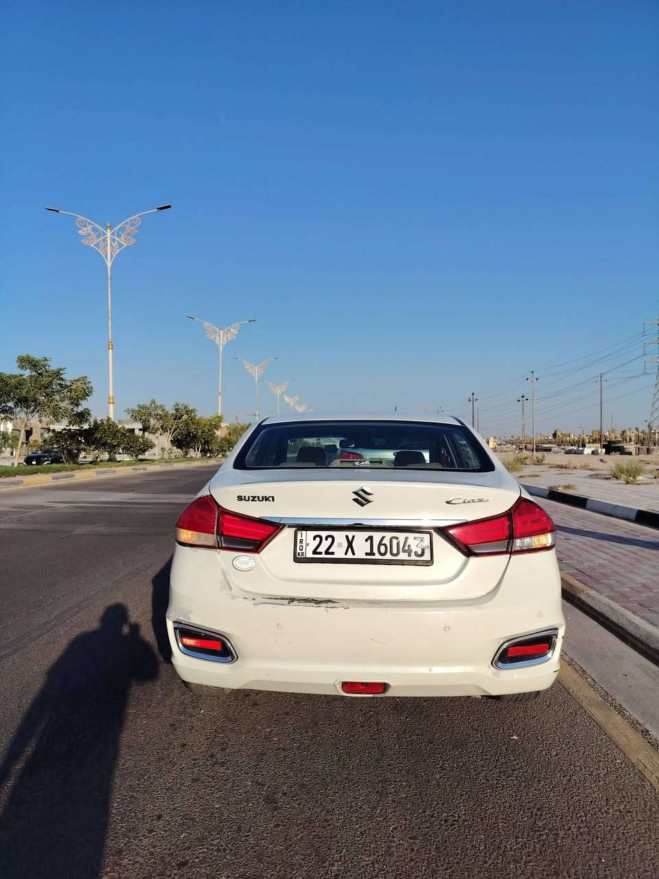 للبيع سازوكي ( سياز ) موديل 2023
المواصفات ✅
بصمة 
تحكم ستيرن 
كروز سرعة 
كشنات جلد 
حساسات
قطعتين تبريد 
مري شفط كهرباء  + اشاير بالمري 
ويل كب كروم 
شاشه
السياره بيها قطع صبغ كم وحده ما ادري
متوازي عل بيعتها 
السعر 80$ وبيها مجال بسيط 
مكاني كربلاء
للاستفسار ***********
