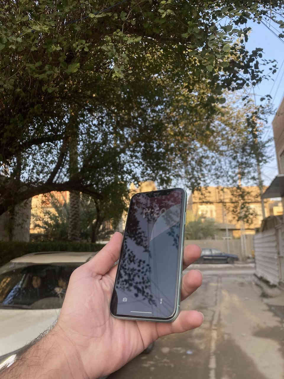 السلام عليكم ايفون ١١ للبيع ممفتوح ذاكره ٦٤بطاريه ٧٠ سعر ٢٠٠ وبي مجال
*********** العنوان بغداد الشعب
