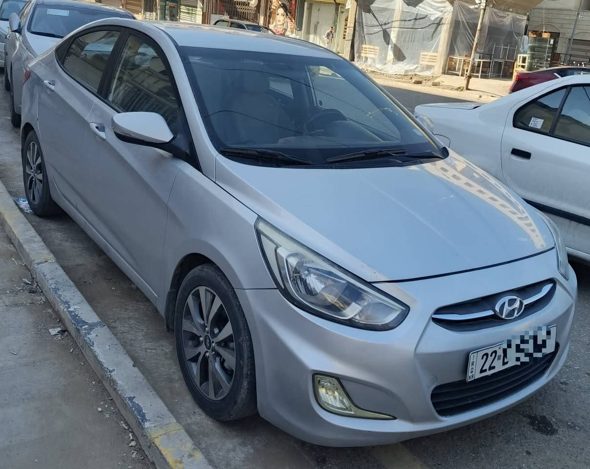 🟡السلام عليكم  🟡
⚫سيارة اكسنت موديل 2017 
⚪رقم اربيل 
⚫ رقم سنوية جديد
-----------------------------------
🛑 صبغ قطعة وحدة فقط سيارة كلين 
كير ومكينة مكفول سيارة حيل نضيفة وجاهزة مال بيت... 
للاستفسار اكثر الاتصال او تواصل واتساب *********** موصل, نينوى
