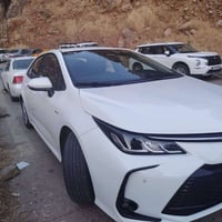 كورلا هايبرد شكل الخليجي  السيارة مكفوله من الصبغ و البارد  السيارة جا...