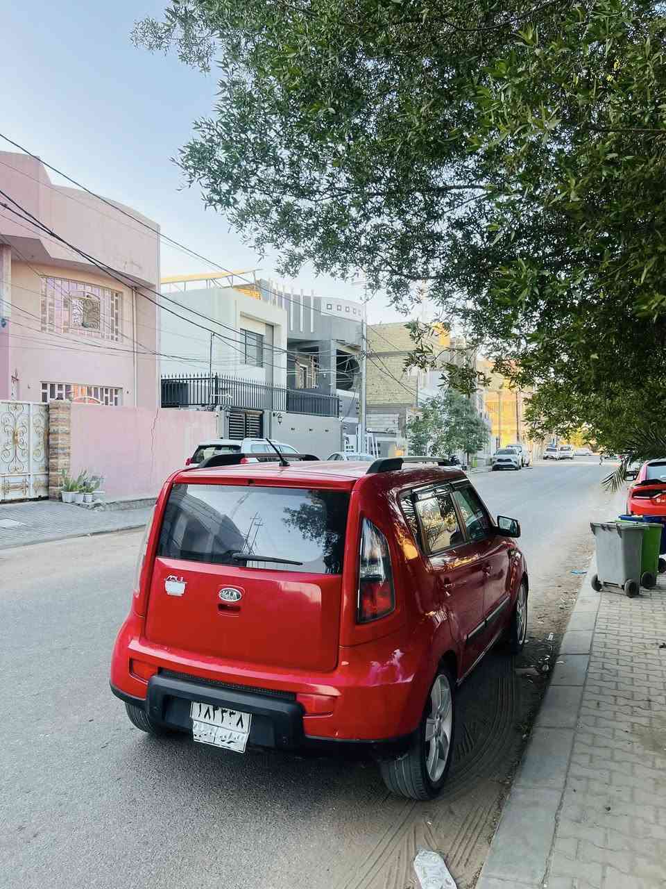 سلام عليكم كيا صول خليجي كفالة عامة من الضربة والصبغ مديل  2011 كير محرك مكفول
محرك 1600 داخل بيجي 

السياره شاشه كامره تحكمات ستيرن 

مسوي وكالة بيها بأسمي 
السعر 83 ورقه وبيها مجال قليل 

والسياره  بأسم كردي هوكر صلاح جميل و متوفي وكالة تصير طبيعي بالسياره  

مكاني النجف  للاستفسار ***********
