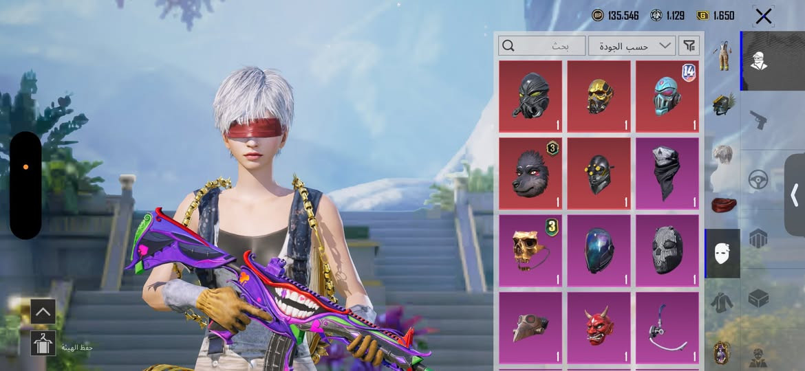 حساب ببجي للبيع سعر خاص تلي oocqe


**إذا كنت صاحب هذا الإعلان وتريد حذفه لأي سبب، رجاءا أرسل رسالة إلى الدعم الفني**