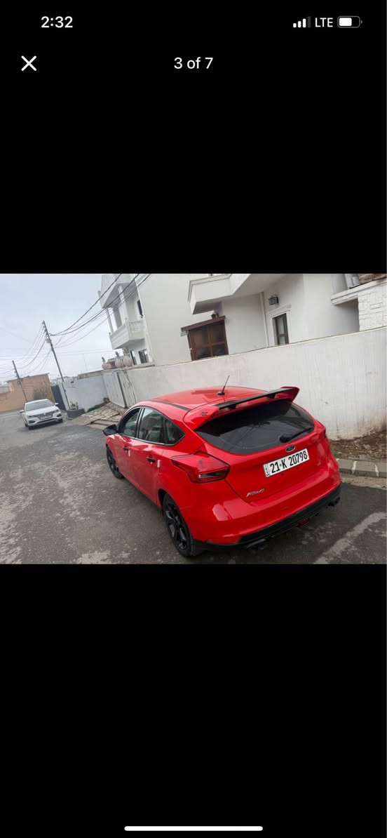 فورد فوكس ٢٠١٧  یه‌ک پارچه‌ی بویاغ بی داخلی ۲ جیی ساردی هه‌یه سه‌یاره‌که زور پاک ماوه‌ته‌وه ۱۱۱ هه‌زار روشتووه 
مه‌کینه ۲۰ بی توربوی  مه‌رغوب 
فروشتن و گورینه‌وه‌ش ده‌که‌م 
*********** viber.whats app. أربيل, العراق
