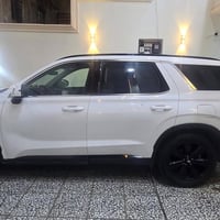 هونداي بليسايد موديل 2024  لون ابيض مرقم بغداد حرة تبديل جاملغ امامي ص...