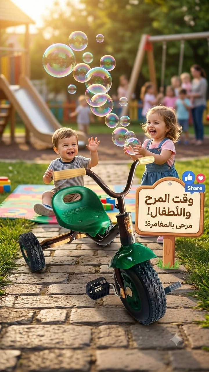السلام عليكم زبائن مول كاسر الاسعار  تبحث عن هدية مميزة تسعد بها قلب طفلك وتملأ يومه بنشاط ومرح؟ 🥰✨
وفرنا لكم تشكيلة رائعة من ألعاب الأطفال (سكوترات، دراجات، ومشايات) بألوان مبهجة وتصاميم آمنة تضمن لهم أجمل أوقات المغامرة واللعب، سواء داخل البيت أو في الحديقة 🌸 طفلك يستحق الفرحة عنوانا الشورة القصبة بالقرب من مدخل الشورة وحياكم الله


**إذا كنت صاحب هذا الإعلان وتريد حذفه لأي سبب، رجاءا أرسل رسالة إلى الدعم الفني**