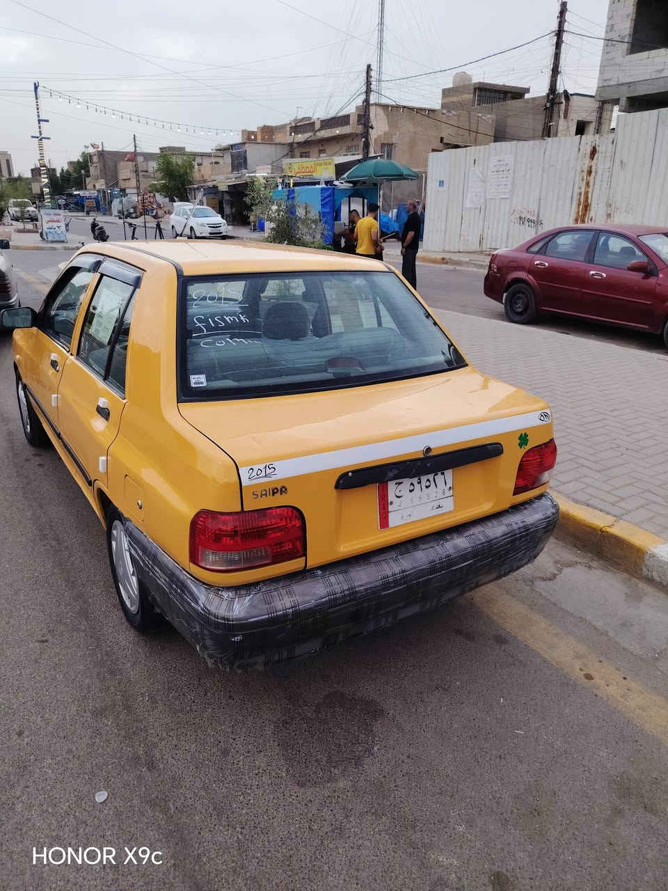 سايبا موديل ٢٠١٥هيئة غرامات مصفرة مكينه وكير جدد سيارة لاضربة ولا صبغ بيها هلالات خلفيه معمرة وجاملغ امامي مصبوغ شواصي مابيهن سي لافطر ولا لحيم السيارة بيها منضومه مال غاز السعر ٣٦ العنوان بغداد حي العامل  ***********
