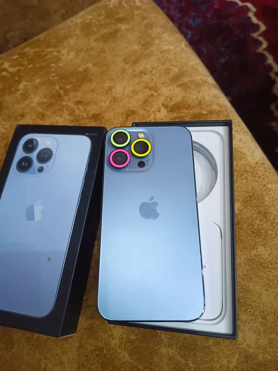 ايفون 13 برو فقط
مبدل شاشه أصليه تفصيخ و بطاريه الشاشة بيه فطر الكلاس / 
وكامرات بيهن اشعار تبديل
غير هذني جهاز نضيف ومكفول
شحنه يخبل انساه كامره حلوه فيس ايدي شغال
السعر 350 قفل او مراوس الترا  او 
ايفون برو ماكس


**إذا كنت صاحب هذا الإعلان وتريد حذفه لأي سبب، رجاءا أرسل رسالة إلى الدعم الفني**