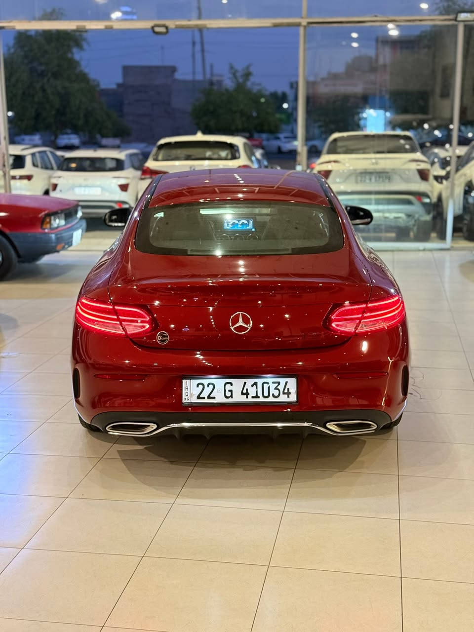 🚗 Mercedes-Benz C300 Coupe AMG
📆 موديل 2019

🎨 لون أحمر مميز وجذاب

ماشية / 55 الف كم فقط🔥

⚙️ محرك 2.0 Turbo

🔥 قوة 255 حصان

🕹️ جير أوتوماتيك 9 سرعات (9G-Tronic)

✨ باكج AMG

💡 LED High Performance

🪑 مقاعد جلد كهربائية

🎵 نظام صوت فاخر

📱 بلوتوث + USB

🌡️ تبريد وتدفئة

🛞 رنكات AMG

🔑 تشغيل بصمة وSmart Key

🏁 سيارة رياضية ببابين (Coupe)

📍 الموقع: أربيل – شارع 100 قرب تقاطع مخمور

🏢 شركة: دشتي راوندوز

📞 للتواصل:

عمر:   *********** – ***********
