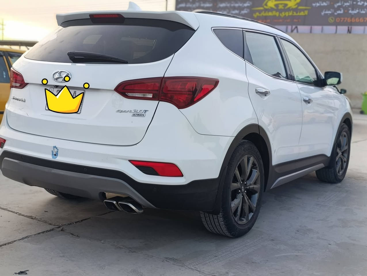 للبيع هيونداي سنتافي  امريكي
فوول 1/1 
موديل♦️ 2018
بأسمي مشروع وطني 
سنويه وهزه جديده
حجم محرك 4سلندر 2000 تيربو
بصمه ابواب وصندوك وتشغيل
تدفئه ستيرن
_كامرة 360 درجة  بلاد 
- حساسات خلفيه + حساسات  امامي 
_يدات نيكل
_كشنات جلد بلادي 
_بصمه تشغيل +بصمه ابواب + صندوق  
_كشنات كهرباء عدد 2 
_انظمه قيادة عدد 3 
_ 5 راكب 
_قمارة بانوراما  
_بردات  جانبية للجهة الخلفية  
_ويل حجم ١٩ 
-كراسي الاماميه تدفئه تبريد 
-كراسي خلفية تدفئة 
- نظام تزحلق يو بي اس  
- نظام نزول منحدرات  
- نظام تحكم بلمقود سبوت او عادي او رياضي  
-تبريد 3قطع منفصل التحكم
 فورويل دفع رباعي
-نظام مانع انزلاق
-انظمة القياده 1عادي 2ايكو 3سبورت 
- نظام رادار النقطه العمياء 
- مري قلاب عند الرجوع الى الخلف
-داخل جلد
-تدفئه  كشنات +تبريد
-تحكم كشنات جهتين كهرباء فول
- حساسات خلفيه مع كامره  دوارة HD
-حساس انخفاض التاير مع التنبيه
-شاشه قرأة العطلات بدشبول
-بردات خلفيه
- تحكم ستيرن فول 4 جهات
-جنطه كهرباء شفط بصمه و لمس 
-مدخل USB مع اوكس
-نظام بلوتوث مع حاكيه عند الاتصال
رقم الهاتف ***********
مكان السياره ==واسط الكوت
