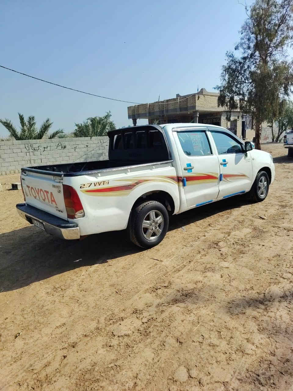 هايلوكس 2010 تجيه جهت العبري وصبغ رقم انگليزي مميز سنويه لل2030 هزه جديده  تحويل مباشر شرط كير عادي السعر 110 بيهه مجال مكان سيارة واسط الصويره شارع المطار ***********
*********** @إشارة
