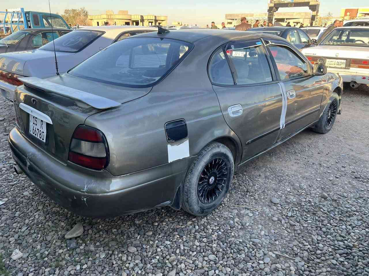 سلام عليكم 
دايو للبيع
موديل 1999 
كير ومحرك فكترا 16 شرط 
تواير وصدر جدد
السعر 45 
الرقم ***********
