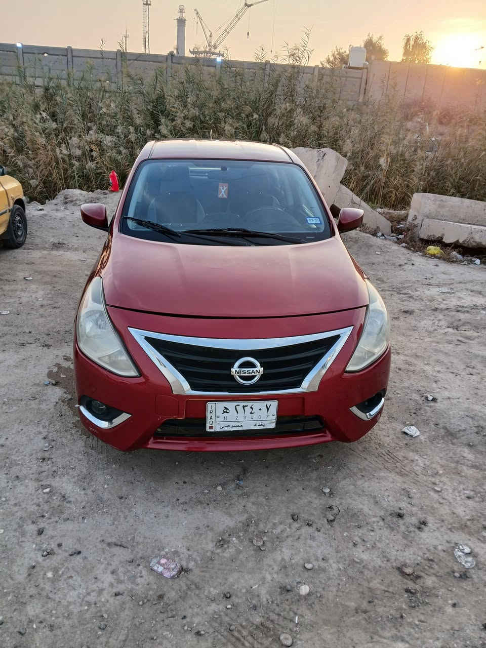 السلام عليكم نيسان فيرسا 2019  رقم بغداد السياره جاهزه تخم تاير كير جديد محرك قبل ٥ اشهر بدلته جديد كهربائيات كله شغال العنوان بغداد ابو غريب ***********  واتساب فقط *********** متواجد اتصال صور الحادث اول تعليق السعر 86 وبيهه مجال
