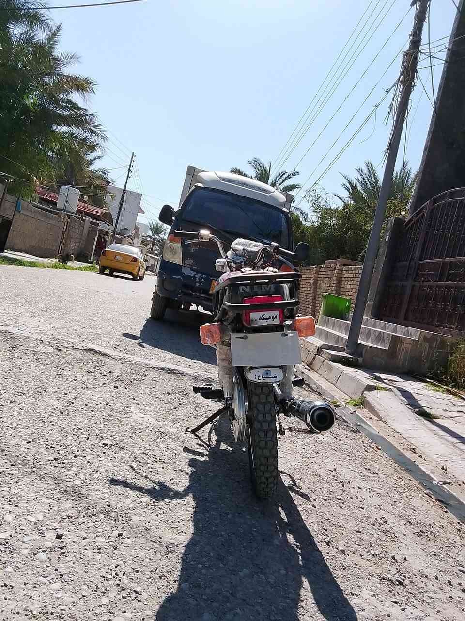 سلام عليكم دراجه نامه موديل 25كفاله محرك ناعم دراجة خير من الله أوراق موجوده كهربايت  شغاله شلعه فول المكان تقاطع السادس دراجه مفوله ما متعوبه خير من الله السعر 550وبيهه مجال الشراي ودللو اخوان الرقم ***********
