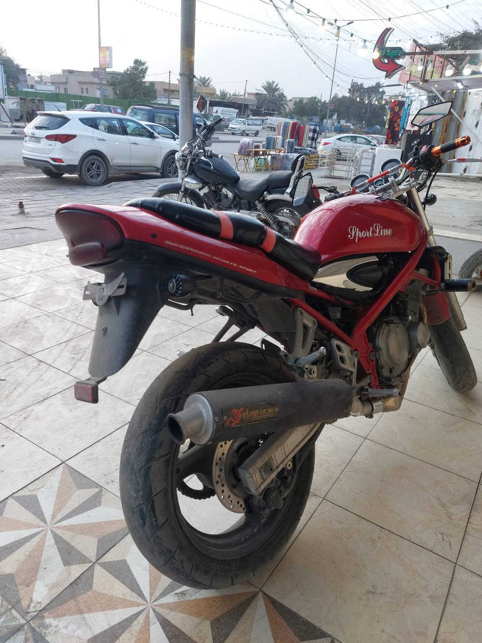 سلام عليكم بطح باندا كرستال 250cc نظافة شوفة العين مكفولة محرك ممفتوح لا نضوح لا تبخير شرط المكينة تنكط مي  اوراق كاملة الدراجة مال جناي سعر مليون وخمسمية وبيهة مجال كلش بسيط حك الجية مكاني بغداد البياع شارع الكبيسي تواصل ***********
