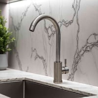 خلاط سنك ستانلس • دوار 360° • ارتفاع 35سم