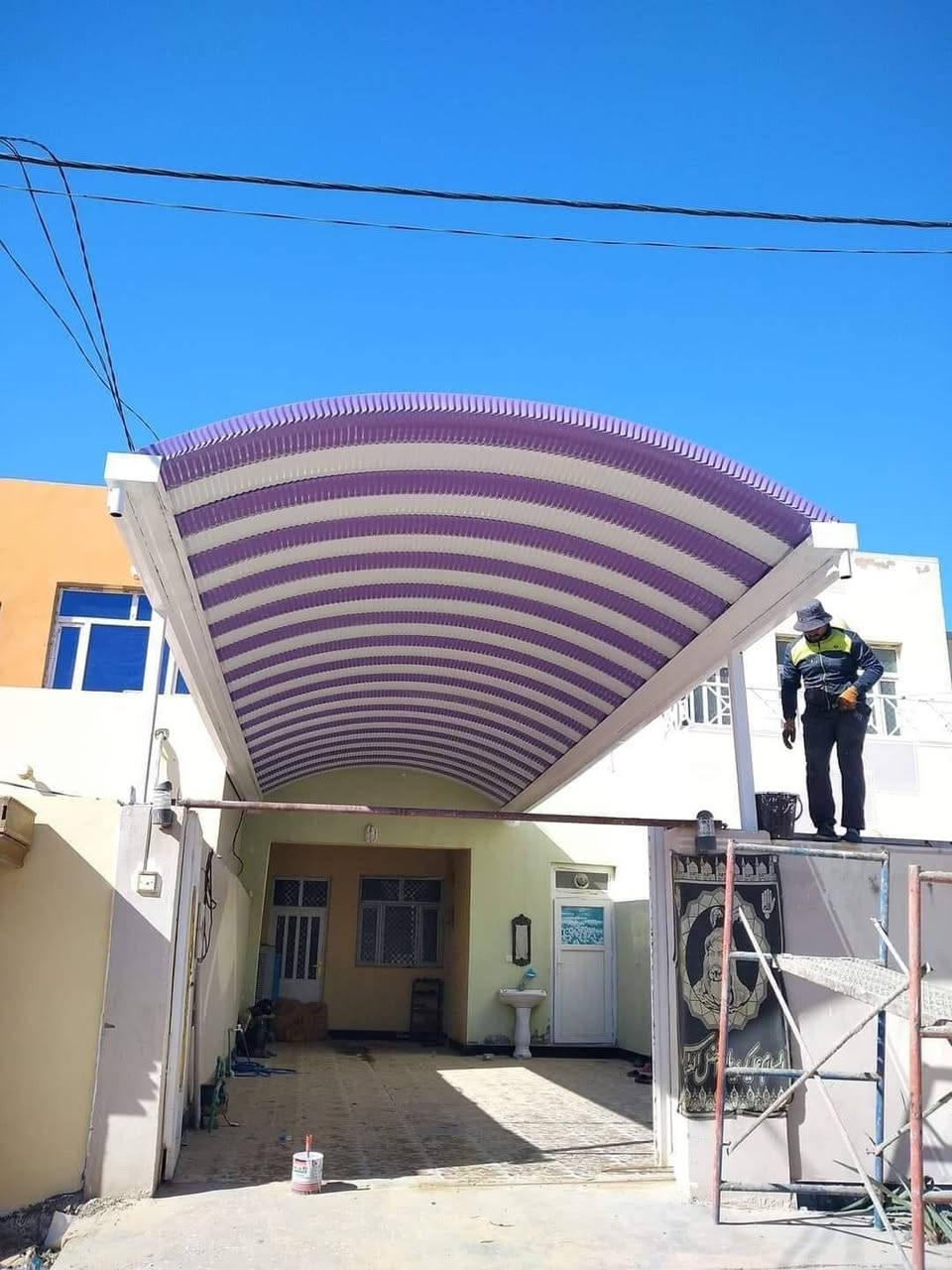 #اعلان_اعلان_اعلان_الى_اهالي_واسط_الكرام 

✅الوحيدون (يكون القياس الطول في العرض +اضافه التقويس ٥٠سم فقط )✅

تخفيضات كبرى في اسعار💸 سقائف الكي سبان 
وايضاً يتوفر التقسيط المريح لمدة ١٠ اشهر
لحاملي بطاقة الماستر كارد والكي كارد
نوعيه المواد المستخدمه :
١-كي سبان ملون وجهين ٠.٥ 
٢- ساقية مغلون كبيرة + كفر اخفاء البراغي )
٣_بوري مربع ٨٠في ٨٠ بسمك ٢ملم تارس (تركي او ايراني ) حسب الطلب 
٤-اصباغ الحديد بنوعية الياقوت ( اساس +اللون )
كوت_الحي الصناعي _شارع دائرة صيانه الري والبزل  

للاستفسار اكثر الاتصال على الرقم او المراسلة على الواتساب:
***********
