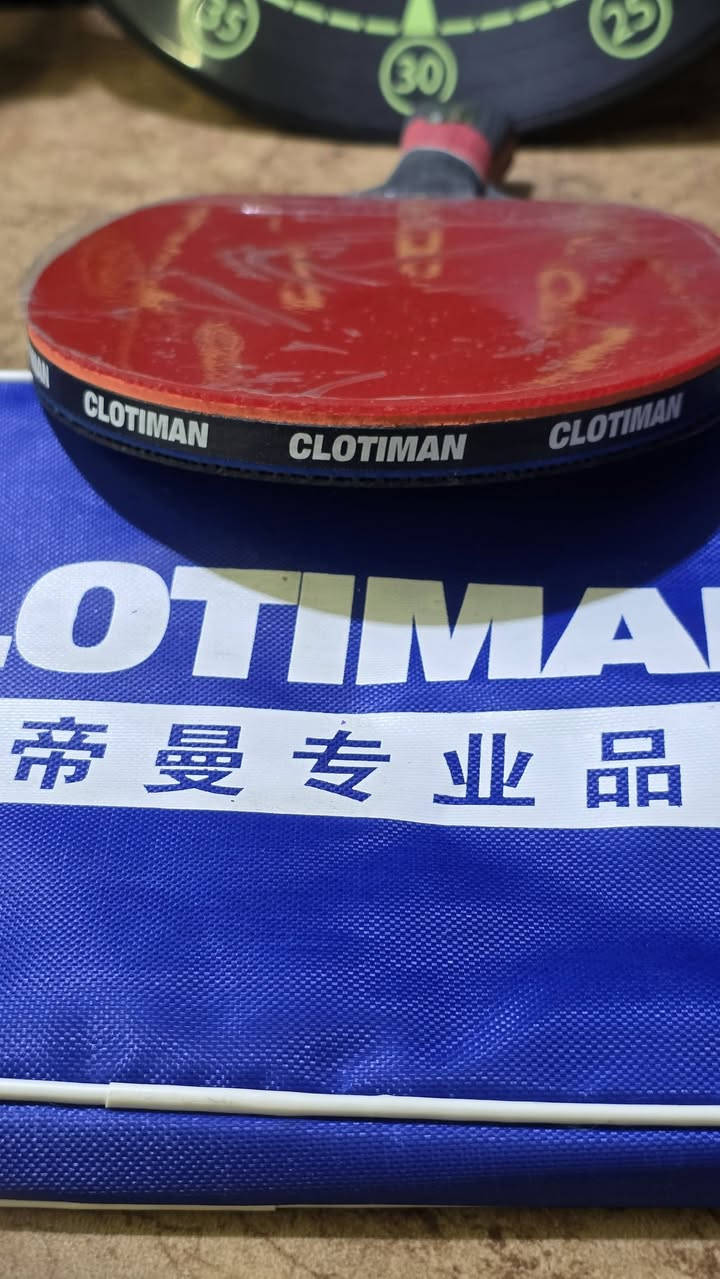 السلام عليكم 
مضرب طاولة احترافي للتمارين والمنافسات
 من ماركة CLOTIMAN موديل ZNC3
الي يفيده ينطيني سعر


**إذا كنت صاحب هذا الإعلان وتريد حذفه لأي سبب، رجاءا أرسل رسالة إلى الدعم الفني**