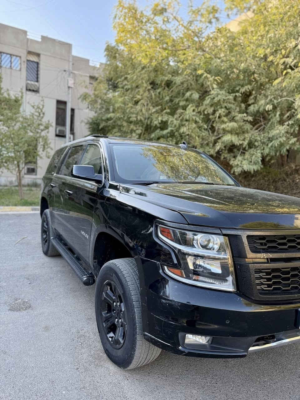 السلام السلام عليكم  للبيع فقط (.اقساط)مكلف بنشر
شوفر ليت تاهو زت سفن ون موديل 2019 فول الفول السياره نضيفه وجاهزه صبغ 3 قطع  بدون دواخل 

اعلى مواصفات الزت معروفه الجبليه 1بصمات 6

2جلد سبعه راكب منفصل 

3سبعه راكب كهرباء هيتر 

4شاشات عدد 2 دفدي 

5حساسات امامي خلفي 

6اشاير بلمري رادارات بلمري 

7وياله ودوس بلادي زت 

8 سلايت طكتين 

9جنطه كهرباء منفصله عن الجامه 

10مري قلاب 

11تخم سماعات بوس الاصلي مو شد 

12لايتات زنون منضومه اصليه 

13 بريك يصعد وينزل كهربائي 

14ستيرن تدفئه 

15 ستيرن كهرباء يصعد وينزل 

16كشنات ميموب 

17 ترحيب داخل اليدات بلادي كل السياره 

سيبايه حديد 4 قطع

اتصال 

***********
