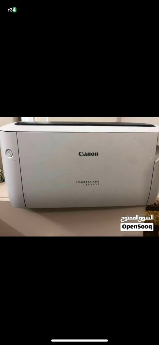 طابعة كانون ليزر Canon LBP6030 (بحالة الزيرو تماماً) 🖨️✨
للبيع طابعة ليزر أسود وأبيض Canon i-SENSYS LBP6030 بحالة ممتازة جداً (أخت الجديدة):
 الاستخدام: مطبوع بها أقل من 200 ورقة فقط!
 الحبر: الخرطوشة (التونر) الأصلية الخاصة بالشركة وما زالت ملحقة بها ولم تُستبدل أو تُعد تعبئتها.
 الملحقات: تشمل مزود الطاقة الأصلي وكابل البيانات (USB) الأصلي المرفقين معها من الوكالة.
 المميزات: طابعة سريعة، اقتصادية جداً في الحبر، وحجمها مدمج مناسب للمنازل أو المكاتب.
💰 السعر: 100,000 دينار عراقي (سعر قفل وغير قابل للتفاوض نظراً لحالة الطابعة ووجود ملحقاتها الأصلية).
📍 المكان: بغداد - الدولعي
📞 للتواصل: ***********
