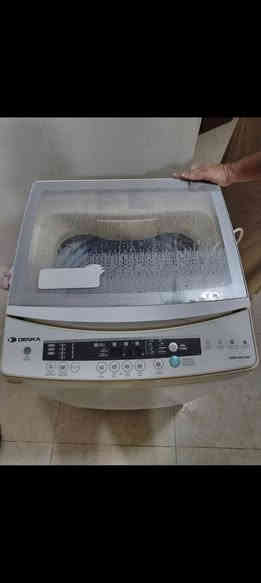 السلام عليكم غساله نظيفه 13كيلوللبيع دنكه  السعر180بي مجال مكاني بغداد الكرخ شارع حيفا***********
