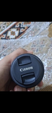 1. عدسة كانون Canon RF-S 18-45mm جديدة مع فلاتر الحماية وكفراتها كاملة...