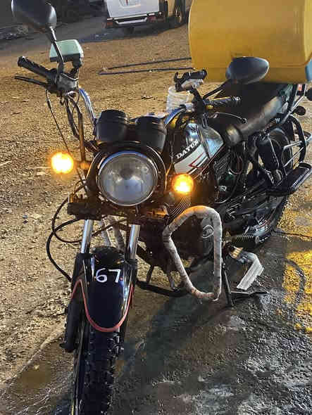 سلام عليكم دراجة دايون كلاسك مديل2021اوراق اصولي دراجة كامله مكمله مكفوله نكره سلف السعر مليون و750وبيه مجال عنواني بغداد ***********
