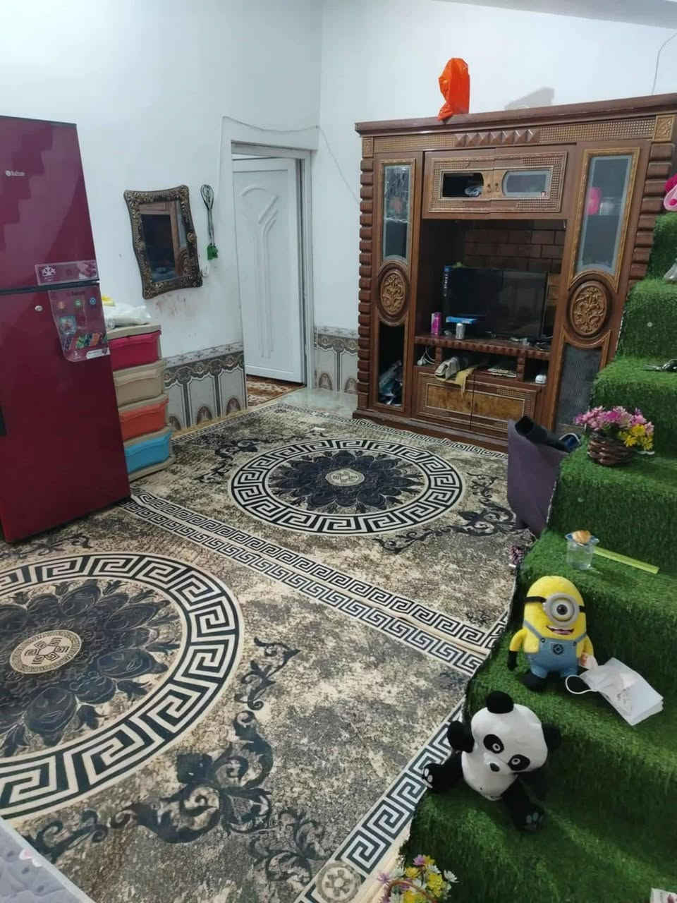 السلام عليكم بيت للبيع زراعي نهايه شارع الوكفه ال بو جاسم  المساحه 100بيت مرتب ومتعوب عليه الله شاهد البيت متوازي عليه حيل السعر 23وبي مجال ***********........0781881166
