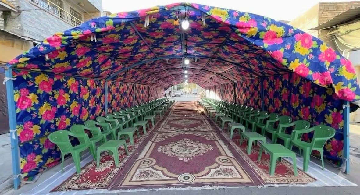 تجهيزات سجاد الموسوي لتجهيز كافه المناسبات ايجار  كراسي والخيم المقوسة وتاجير السماعات وبريمزات - جداري - صفاري  - مبردات 🎊 كافة المناسبات
يوجد لدينا طباخين ماهرين 
✅ كراسي نظيفة ومريحة
✅ خيم مرتبة وبأحجام مختلفة
🚚 خدمة توصيل داخل بغداد
العنوان / الشعب حي التجار مقابل نادي العربي الرياضي نهاية شارع لاسواق المركزية 
📍 الكرخ & الرصافة #التوصيل #مجاني جميع المناطق
📞 للحجز والاستفسار:
*********** سيد هيثم 
***********  سيد عماد  

جاهزين نخدمكم بكل وقت ✨
تجهيزات سجاد الموسوي لتجهيز كافه المناسبات ايجار  كراسي والخيم المقوسة وتاجير السماعات وبريمزات - جداري - صفاري  - مبردات 🎊 كافة المناسبات
