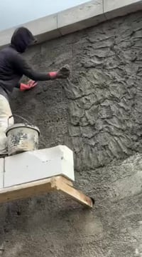 شنو رايكم شغل اسمنتي بالواجهات قوه وجماليه وتكلفه مواد قليله  07705712...