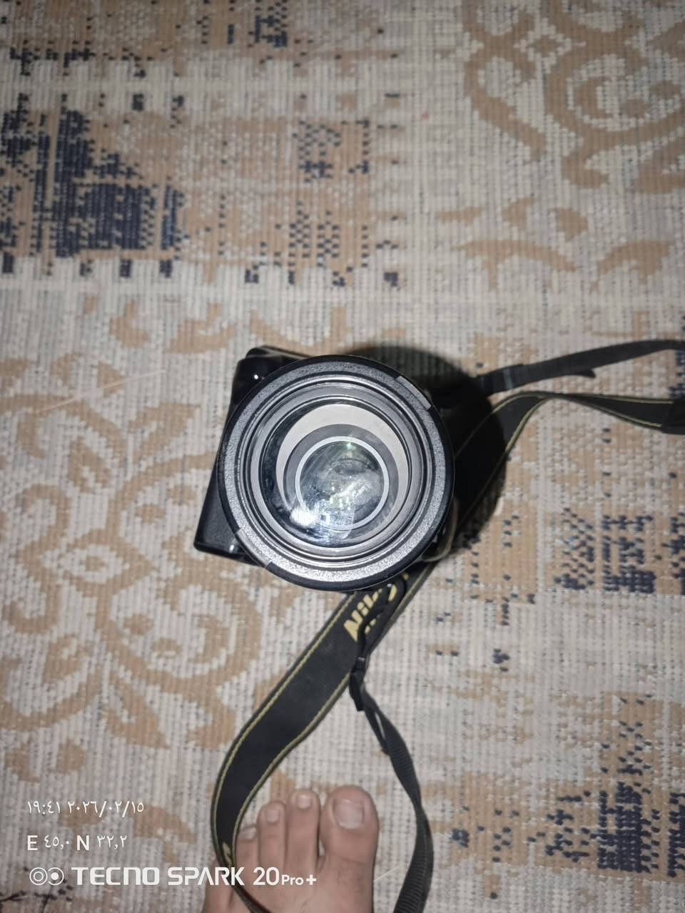 مكاني ديوانيه قضاء الدغاره ***********
السلام عليكم كامره نيگون مستعمله جبته وما اعرف اصور بيه صارلي فتره هيه وزمه 5200 نوعه جبته ب 650 اريده ب 450 موجوده غراظه وجنطته
