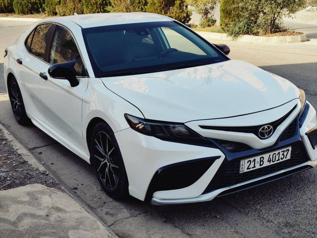 تویتا کامیری مودیل 2022 مواسفات se بۆیاغ یەك پارچەی هەیه بەس  بونیتی بارجەیکتری کلیری آمریکا یە بێ  ناوگرتن  بیشی قەرجیکی بیوەیە یەک لای بیوەیەتی  سەنەوەی هەموو شتیکی بەشەرت سەیارەکە 56 مایل رویشتوە ساردی نیە شوختی نیە جوارتایەی تازەیە هەزەی تازەیە نرخی 198و مەعامەلە شوین سلیمانی ژمارەی تەلەفون ***********  یان *********** شربازهير, السليمانية
