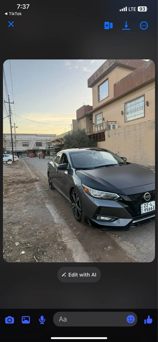 نیسان سێنترا 2023 SR 
دوو پارچەی بۆیاغە
12هەزار کیلۆمەتر رۆیشتوە 
فول فولە 
٣٦٠ پلە کامیرە
سلایت
سوکان هیتەر
کوشینەکانی پێشەوە هیتەرە
ئۆتۆ ستۆپ
رادار بەردی گزۆز 
گێر مەکینە بەشەرت
نرخ/133$ کەمێک مەجال
م/*********** أربيل, العراق
