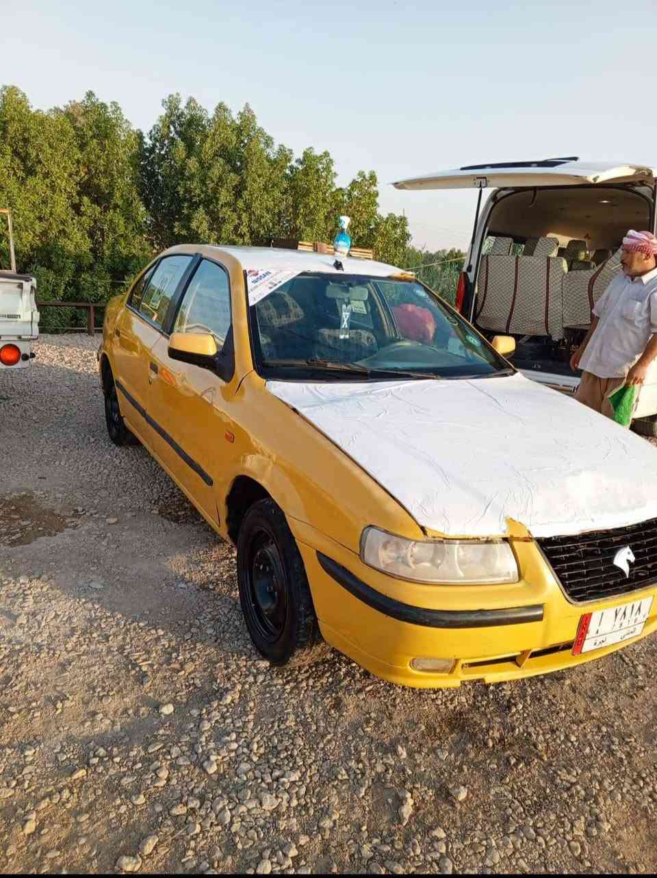 سمند موديل 2011
مصفره هيئه وغرامات سيارة خير من الله بس المكينه تنقص السنويه 2029
السعر 20وبيه مجال بسيط حگ الجيه 
المكان الديوانيه قضاء الشنافيه 
للاستفسار ***********
