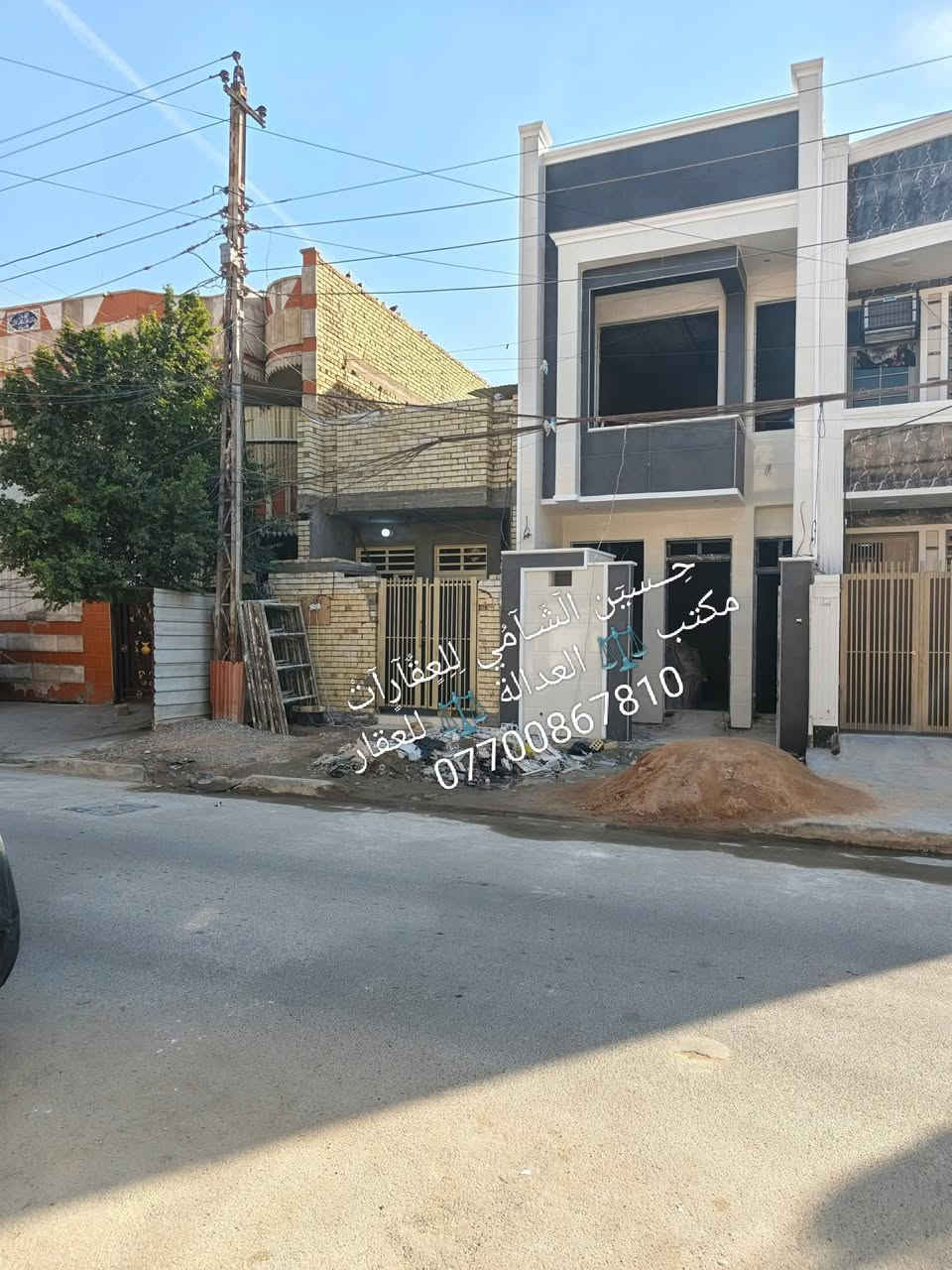 📌 مشتمل  للبيع 🏡
📌تسليم مفتاح🔐 مدخلين
📌مساحه 85م
📌ط1 كراج خدمات خارجيه واستقبال وحولي وغرفه وخدمات
📌ط2 غرفتين نوم  وخدمات وسطحين وبيتونه
📌 الرصيف 5م والشارع15م
📃✏️العنوان 📌 بغداد  الشعب حي التجار 🏡 

📌عنوان المكتب #مڪتبَ_آلُِعٍدِآلُِة_لُِلُِعٍقٌآرٍ 
 بٰٰيٰع&شراء&بٰٰناء&هدم&دور &تہٰصہٰميٰم &اشرافہٰ&تنـِفيـٍذ
📌🌐بغداد الشعب شارع الاسواق المركزية مجاور مسبح العدالة 🌐
📌للاستفسار اتصل ☎️ 📞 *********** ويوجد واتساب وماسنجر
حٍسين آلُِشُآمي لُِلُِعٍقٌآرٍآت🪐
إشارة الأصدقاء
