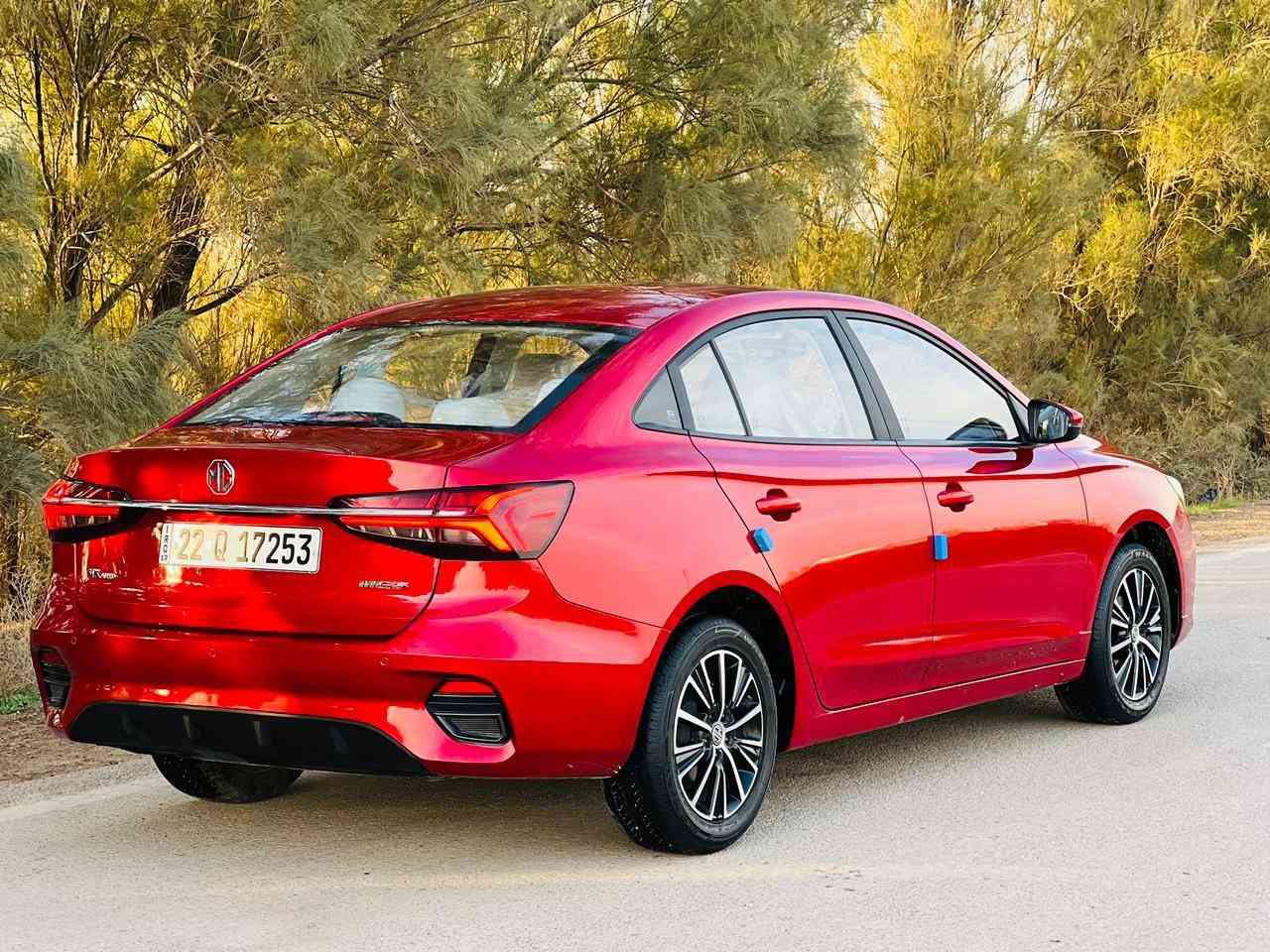 يا الله 
ام جي MG5 موديل 2025 زيرو ماشية 7 الف 
كفالة عامة من جكة دنبوس  ضمان شركة 
مسجلة بل ضمان فول موصفات رقم اربيل باسمنة 
هزة وسنوية جدد 
موصفات.      بصمة سلايت.   تحكمات استيرن    جيهتين. 
شاشة كامرة سايد بريك دكمة.   لد نهاري. نضام ايكو.  
نضام سرعة. قطعتين.   تبريد.  جام 4 اتو.  داخل ابيض. 
ملكي. لون موروني. فاتح.  مكاني 
بغداد. السعر (115 ) وبيها مجال.  التصال (***********)
