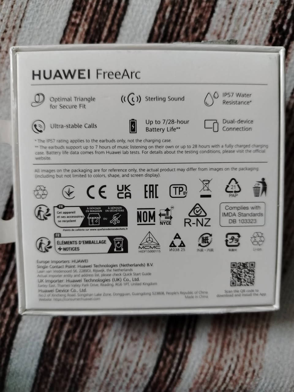 سماعة هواوي للبيع
Free Ark مكاني الموصل 
السعر 110000 مستعمل قليل جدا
الاتصال ***********
***********
